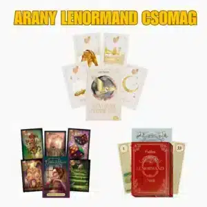 Arany Lenormand jóskártya csomag + "arany" konzultáció