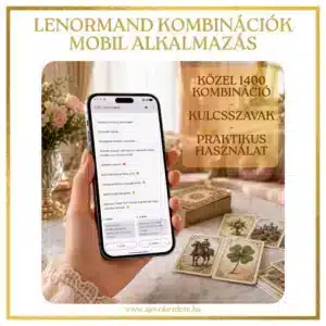 AJK LENORMAND KOMBINÁCIÓK mobil alkalmazás